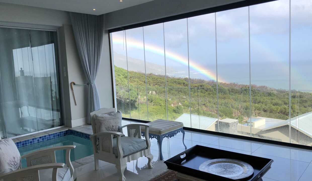 Rainbow through Lounge